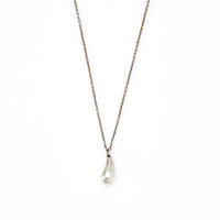 TIFFANY & Co. ティアドロップ ネックレス シルバー 925