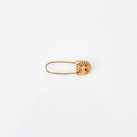 CHROME HEARTS CHプラス ピアス 左耳用 ゴールド 22K