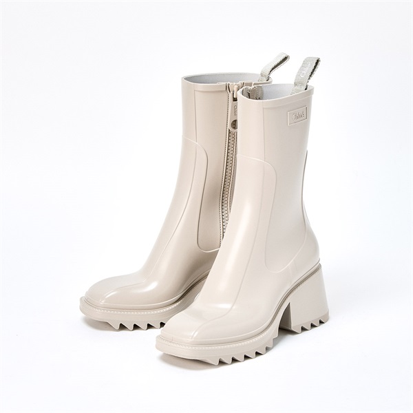 Chloe 2021年 Betty ブーツ 38 ベージュ ラバー