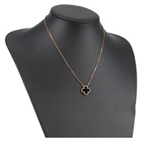 Van Cleef & Arpels ヴィンテージ アルハンブラ ネックレス ゴールド ブラック 750YG オニキス