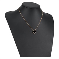 Van Cleef & Arpels ヴィンテージ アルハンブラ ネックレス ゴールド ブラック 750YG オニキス