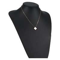 Van Cleef & Arpels ヴィンテージ アルハンブラ ネックレス ゴールド ホワイト 750YG マザーオブパール