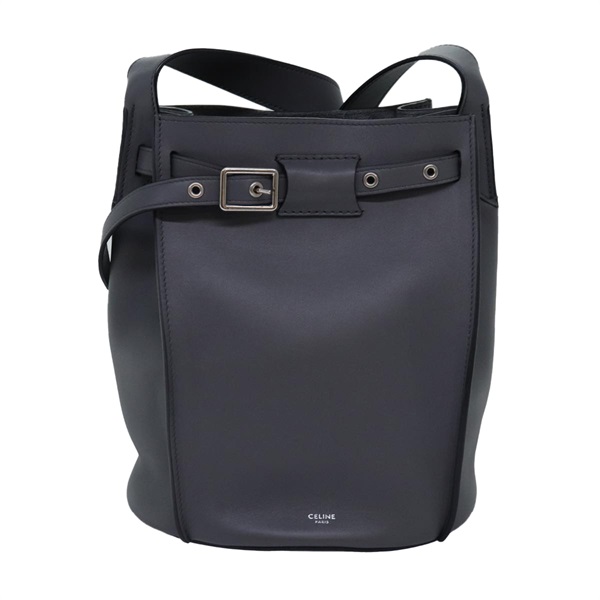 【原宿店限定】セリーヌ CELINE ビッグバッグ ショルダーバッグ レザー グレー レディース 74791SAM