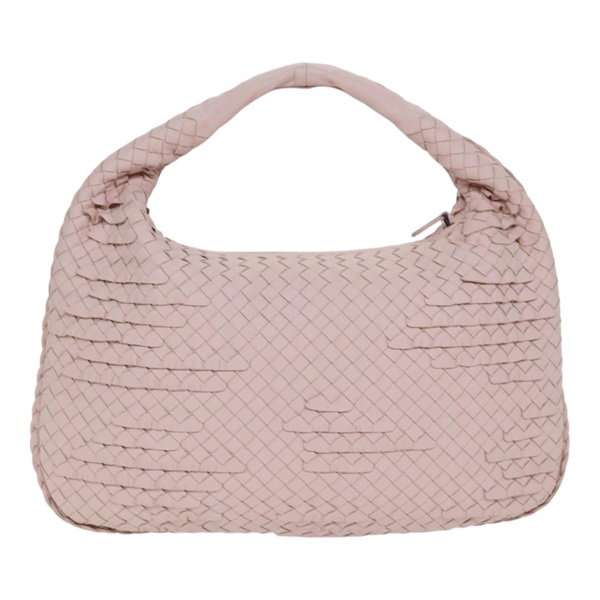 【原宿店限定】ボッテガヴェネタ BOTTEGAVENETA ホーボー ショルダーバッグ イントレチャート レザー ピンク レディース yk14854AM