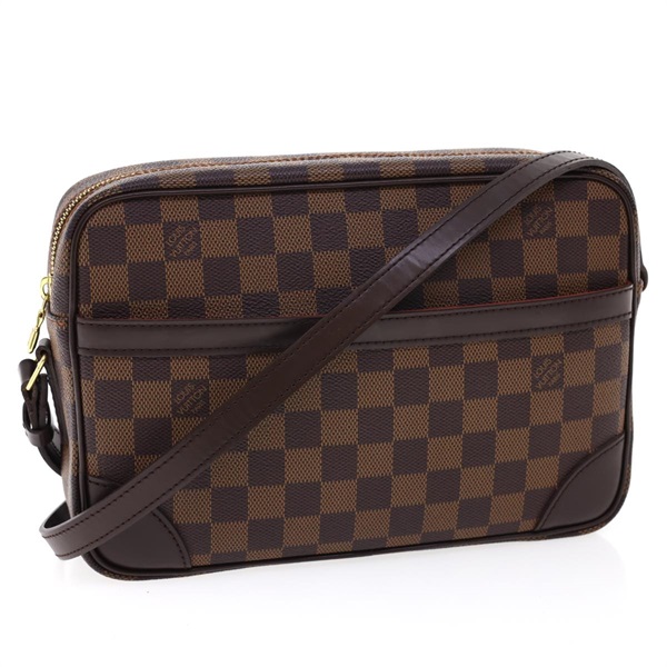 【原宿店限定】ルイ・ヴィトン LOUIS VUITTON トロカデロ27 ショルダーバッグ ダミエ エベヌ N48085 レディース 27264SAV