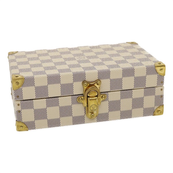 【原宿店限定】ルイ・ヴィトン LOUIS VUITTON コフレ　ポリバレント ジュエリーボックス ダミエ アズール SPO N33618 レディース 29521SV