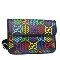 グッチ GUCCI ボディバッグ GGサイケデリック PVCレザー マルチカラー 598113 レディース am6503A