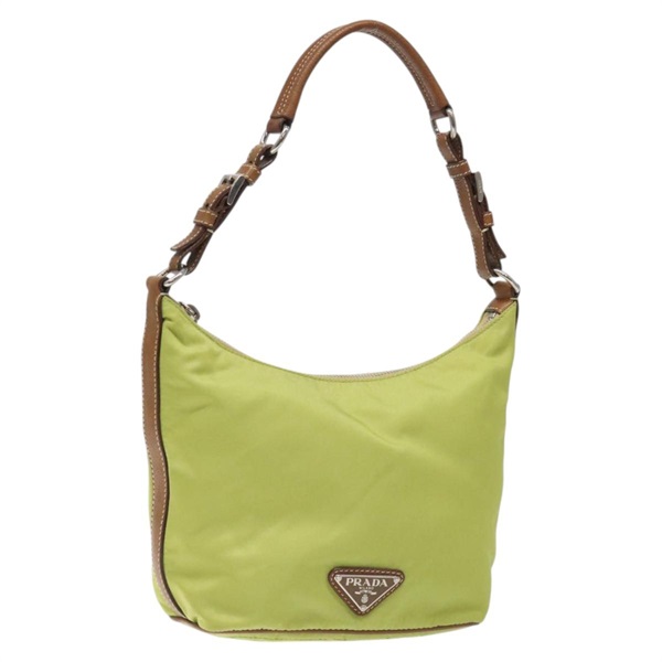 【原宿店限定】プラダ PRADA ショルダーバッグ ナイロン シルバー レディース 126993V