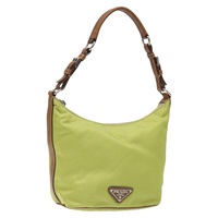 【原宿店限定】プラダ PRADA ショルダーバッグ ナイロン シルバー レディース 126993V