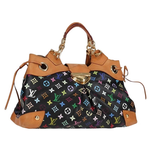 【原宿店限定】ルイ・ヴィトン LOUIS VUITTON ウルスラ トートバッグ モノグラム・マルチカラー ブラック M40124 レディース BA2956V