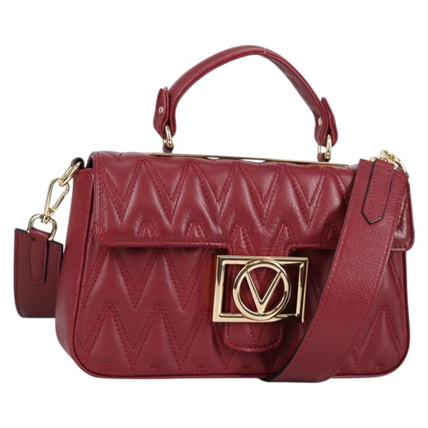 【原宿店限定】ヴァレンティノ VALENTINO ハンドバッグ レザー 2way レッド ゴールド レディース 135211V