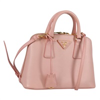 【原宿店限定】プラダ PRADA プロムナード ハンドバッグ サフィアーノレザー ピンク ゴールド レディース 141884V