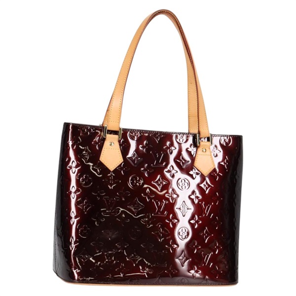 【原宿店限定】ルイ・ヴィトン LOUIS VUITTON ヒューストン ハンドバッグ モノグラムヴェルニ アマラント M91999 レディース BA5430V