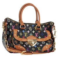 【原宿店限定】ルイ・ヴィトン LOUIS VUITTON リタ トートバッグ モノグラム・マルチカラー ブラック M40126 レディース 125485V