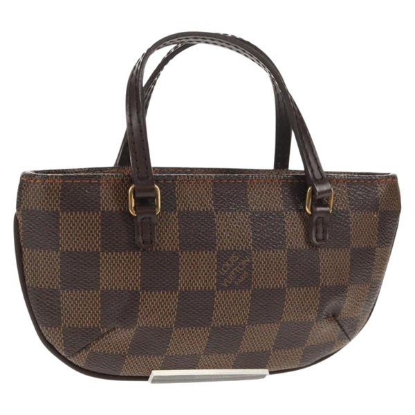 【原宿店限定】ルイ・ヴィトン LOUIS VUITTON マノスク GM アクセサリーポーチ ダミエ エベヌ N51120 レディース 145868V