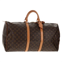 【原宿店限定】ルイ・ヴィトン LOUIS VUITTON キーポル55 ボストンバッグ モノグラム M41424 レディース 144559V