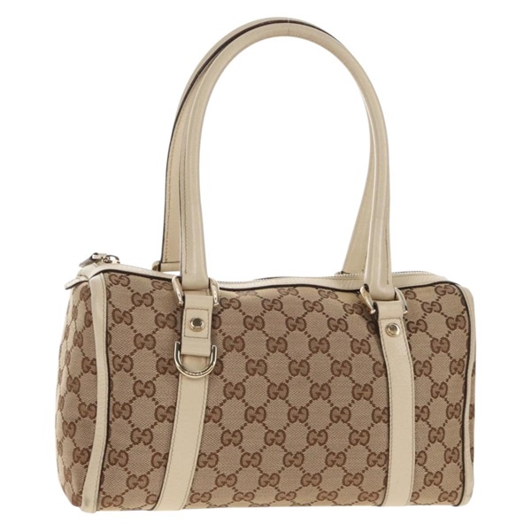 【原宿店限定】グッチ GUCCI ボストンバッグ アビー GGキャンバス ベージュ ゴールド 130942 レディース 145250V