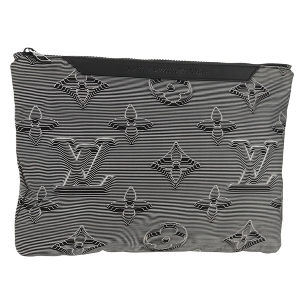 【原宿店限定】ルイ・ヴィトン LOUIS VUITTON ポシェットリバーシブル クラッチバッグ モノグラム ナイロン M68777 レディース 145853M
