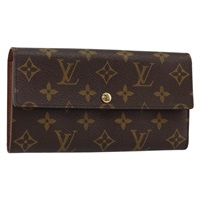 【原宿店限定】ルイ・ヴィトン LOUIS VUITTON ポシェットポルトモネクレディ 長財布 モノグラム M61726 レディース am9348V
