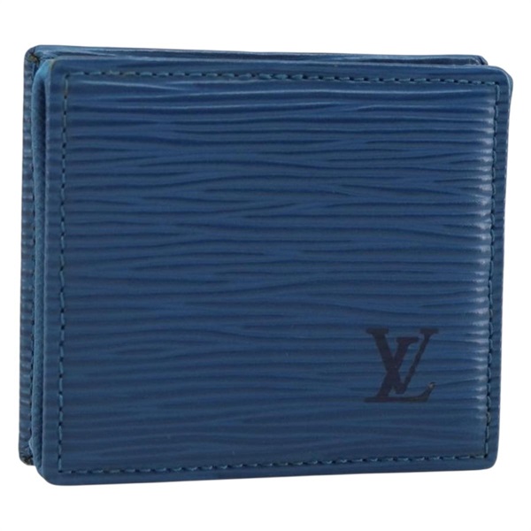【原宿店限定】ルイ・ヴィトン LOUIS VUITTON ポルトモネ ボワット コインケース エピ ブルー M63695 レディース 143153V