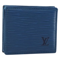 【原宿店限定】ルイ・ヴィトン LOUIS VUITTON ポルトモネ ボワット コインケース エピ ブルー M63695 レディース 143153V