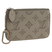 【原宿店限定】ルイ・ヴィトン LOUIS VUITTON ポシェット・クレ コインケース マヒナ グリ レディース 144623M
