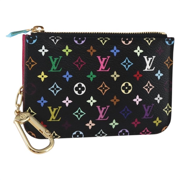 【原宿店限定】ルイ・ヴィトン LOUIS VUITTON ポシェットクレNM コインケース モノグラムマルチカラー ブラック M60279 レディース 144785V