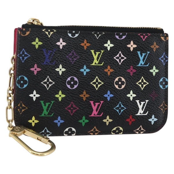 【原宿店限定】ルイ・ヴィトン LOUIS VUITTON ポシェットクレ NM コインケース モノグラムマルチカラー ブラック M60279 レディース 145060V