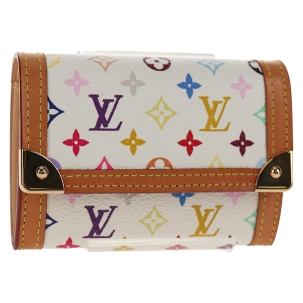 【原宿店限定】ルイ・ヴィトン LOUIS VUITTON ポルトモネプラ コインケース モノグラム マルチカラー ホワイト M92657 レディース 145599V
