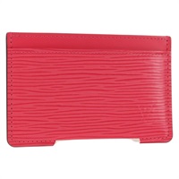 【原宿店限定】ルイ・ヴィトン LOUIS VUITTON ポルトカルトサーンプル カードケース エピ ピンク M80109 レディース am9234M