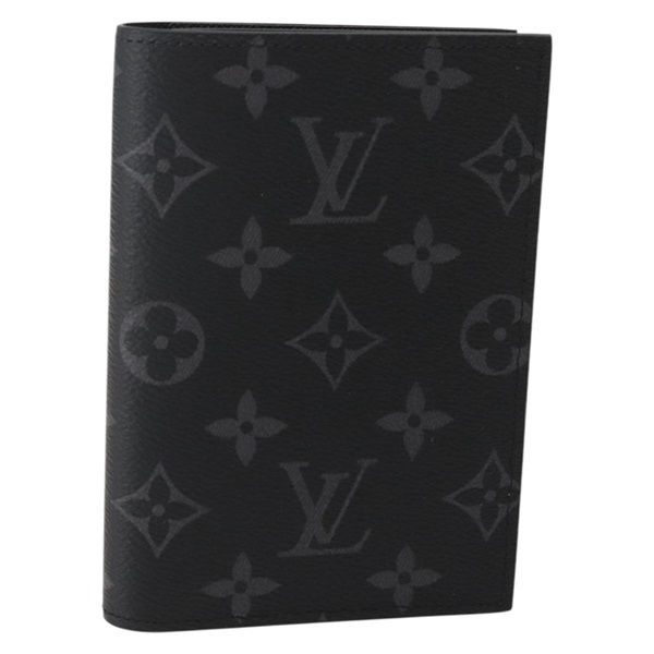 【原宿店限定】ルイ・ヴィトン LOUIS VUITTON クーヴェルテュール パスポール NM パスポートケース モノグラム エクリプス M64501 レディース 142351M