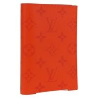 【原宿店限定】ルイ・ヴィトン LOUIS VUITTON クーヴェルテュール パスポール NM パスポートケース タイガラマモノグラム オレンジ R97917 レディース 144930M