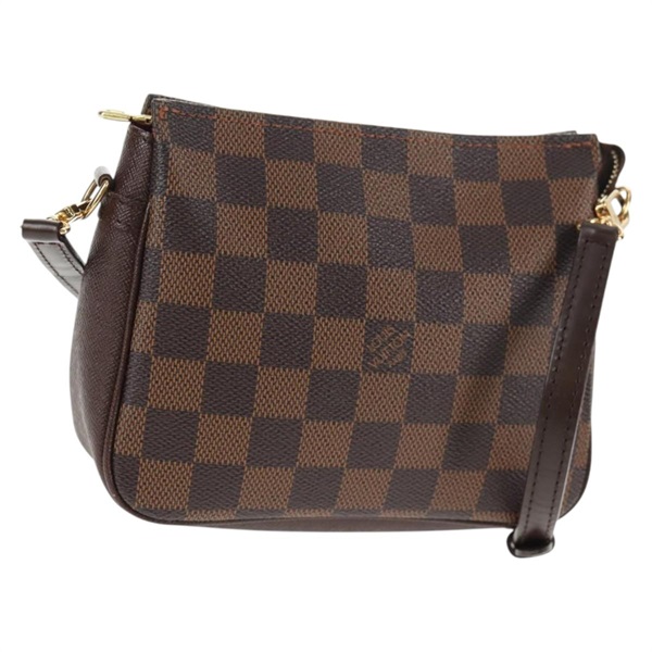 【原宿店限定】ルイ・ヴィトン LOUIS VUITTON トゥルースメイクアップ ポーチ ダミエエベヌ N51982 レディース 142815V
