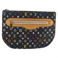 【原宿店限定】ルイ・ヴィトン LOUIS VUITTON ポシェットGM ポーチ モノグラムマルチカラー ブラック M60027 レディース 144890V
