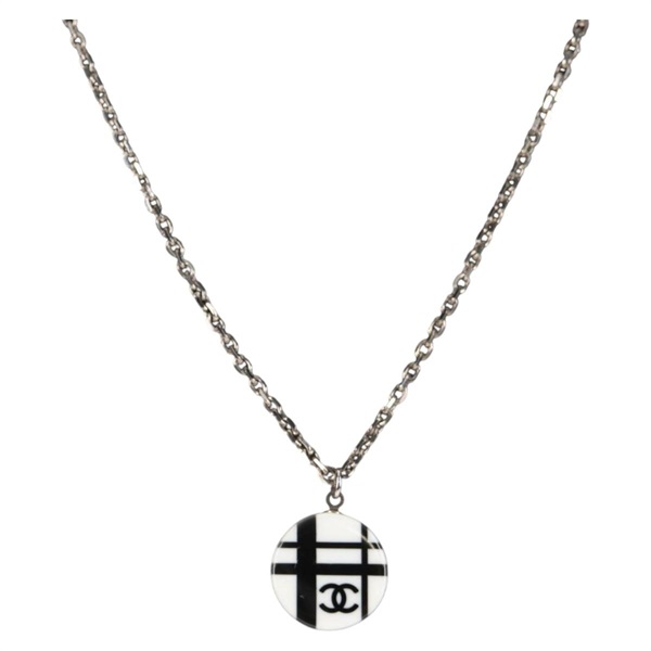 【原宿店限定】シャネル CHANEL ネックレス メタル シルバー レディース 130689M