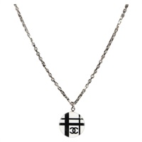 【原宿店限定】シャネル CHANEL ネックレス メタル シルバー レディース 130689M