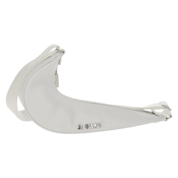 【原宿店限定】ジャックムス JACQUEMUS ハンドバッグ × NIKE レザー ホワイト シルバー レディース 128509M