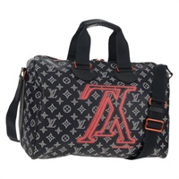 【原宿店限定】ルイ・ヴィトン LOUIS VUITTON スピーディバンドリエール40 ハンドバッグ モノグラムインクアップサイドダウン ネイビー M43697 レディース 150913SM