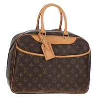 【原宿店限定】ルイ・ヴィトン LOUIS VUITTON ドーヴィル ハンドバッグ モノグラム M47270 レディース am9728V