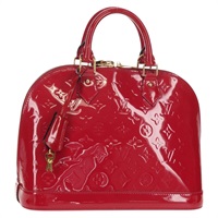 【原宿店限定】ルイ・ヴィトン LOUIS VUITTON アルマPM ハンドバッグ モノグラム ヴェルニ M91770 レディース yk19570V