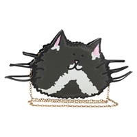 【原宿店限定】ルイ・ヴィトン LOUIS VUITTON キャットフェイスポシェット ショルダーバッグ エピ グレー レディース 143170M