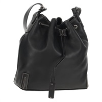 【原宿店限定】バーバリー BURBERRY ショルダーバッグ レザー ブラック ゴールド レディース 148873V