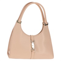 【原宿店限定】グッチ GUCCI ショルダーバッグ ジャッキー レザー ピンク ゴールド 002 1067 レディース 149621V