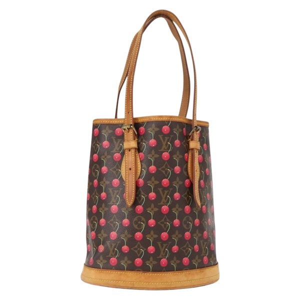 【原宿店限定】ルイ・ヴィトン LOUIS VUITTON バケットPM ショルダーバッグ モノグラム チェリー M95012 レディース 152609V