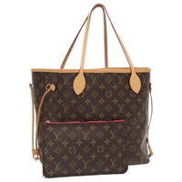 【原宿店限定】ルイ・ヴィトン LOUIS VUITTON ネヴァーフルMM トートバッグ モノグラム M40156 レディース 96507A