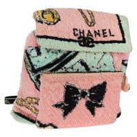 【原宿店限定】シャネル CHANEL バックパック マトラッセ ココマーク パイル ピンク ゴールド レディース 138517M