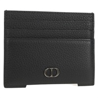 【原宿店限定】クリスチャンディオール Christian Dior カードケース レザー ブラック レディース am9643V