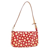 【原宿店限定】ルイ・ヴィトン LOUIS VUITTON ポシェット・アクセソワール アクセサリーポーチ ヴェルニ草間彌生 ドットアンフィニ レッド M91428 レディース 152414V