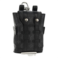 【原宿店限定】ルイ・ヴィトン LOUIS VUITTON ビジューサックミニクリストファー チャーム モノグラム エクリプス M77166 レディース 147262M