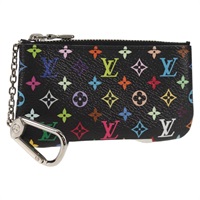 【原宿店限定】ルイ・ヴィトン LOUIS VUITTON ポシェットクレ NM コインケース モノグラムマルチカラー ブラック M60279 レディース 152469SM
